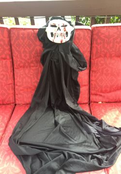 Halloween costume Bloody skeleton