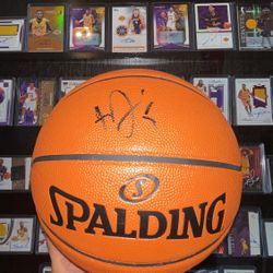 Anthony Davis Signed Basketball 