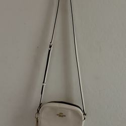 Beige Coach Purse