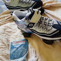 4 Wheelers Skates By Sketchers Size 7 1/2