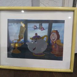 1996 Walt Disney Lithograph Beauty and the Beast 