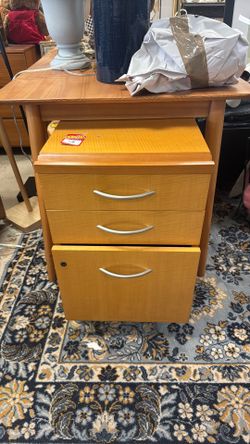 Three drawer filing cabinet