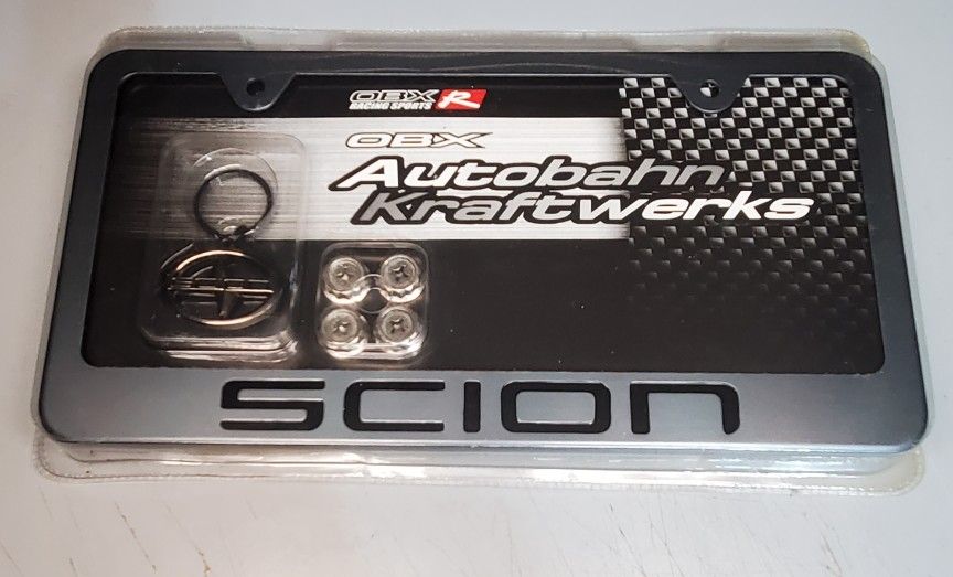 OBX Autobahn Kraftwerks Scion License Plate Frame