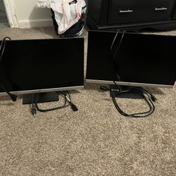 2 24Mh FHD Computer Monitors