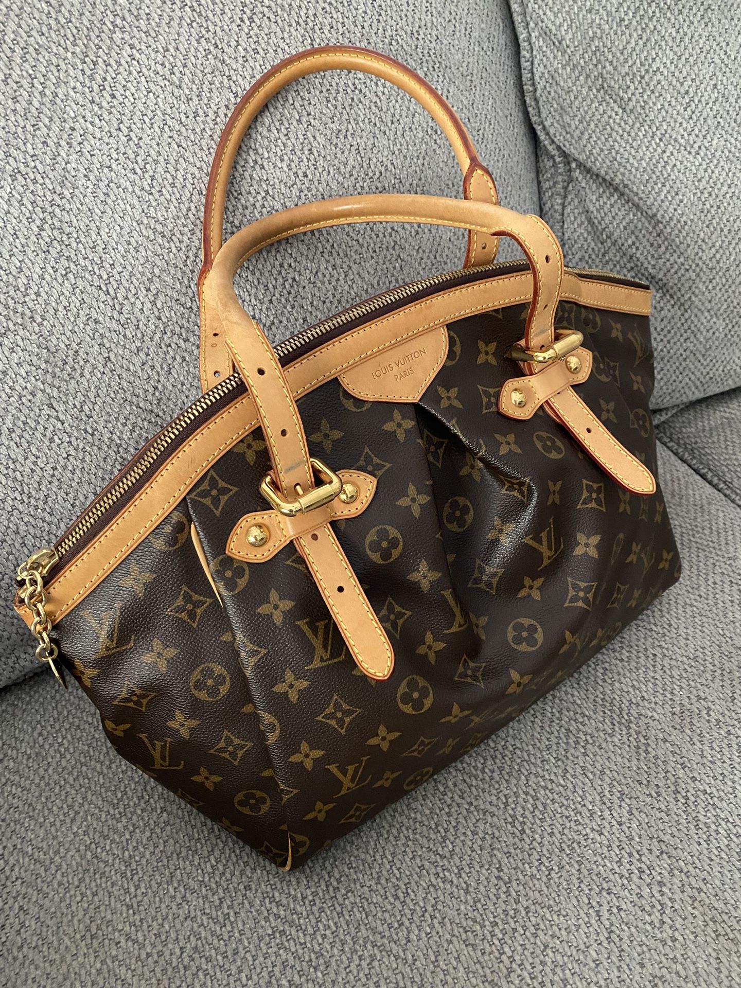 Louis Vuitton Tivoli Tote GM Brown Canvas Monogram