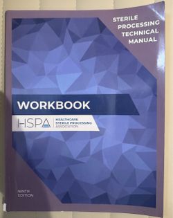 Sterile Processing Technical Manual Workbook (CRCST Workbook - 9th Edition)