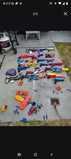 Nerf Gun Lot