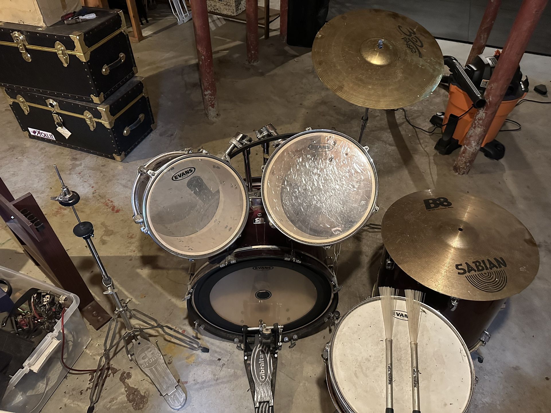 CB Drum Set Sold As Is