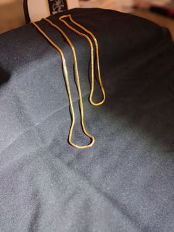 Twenty two carat goldfilled antique necklaces