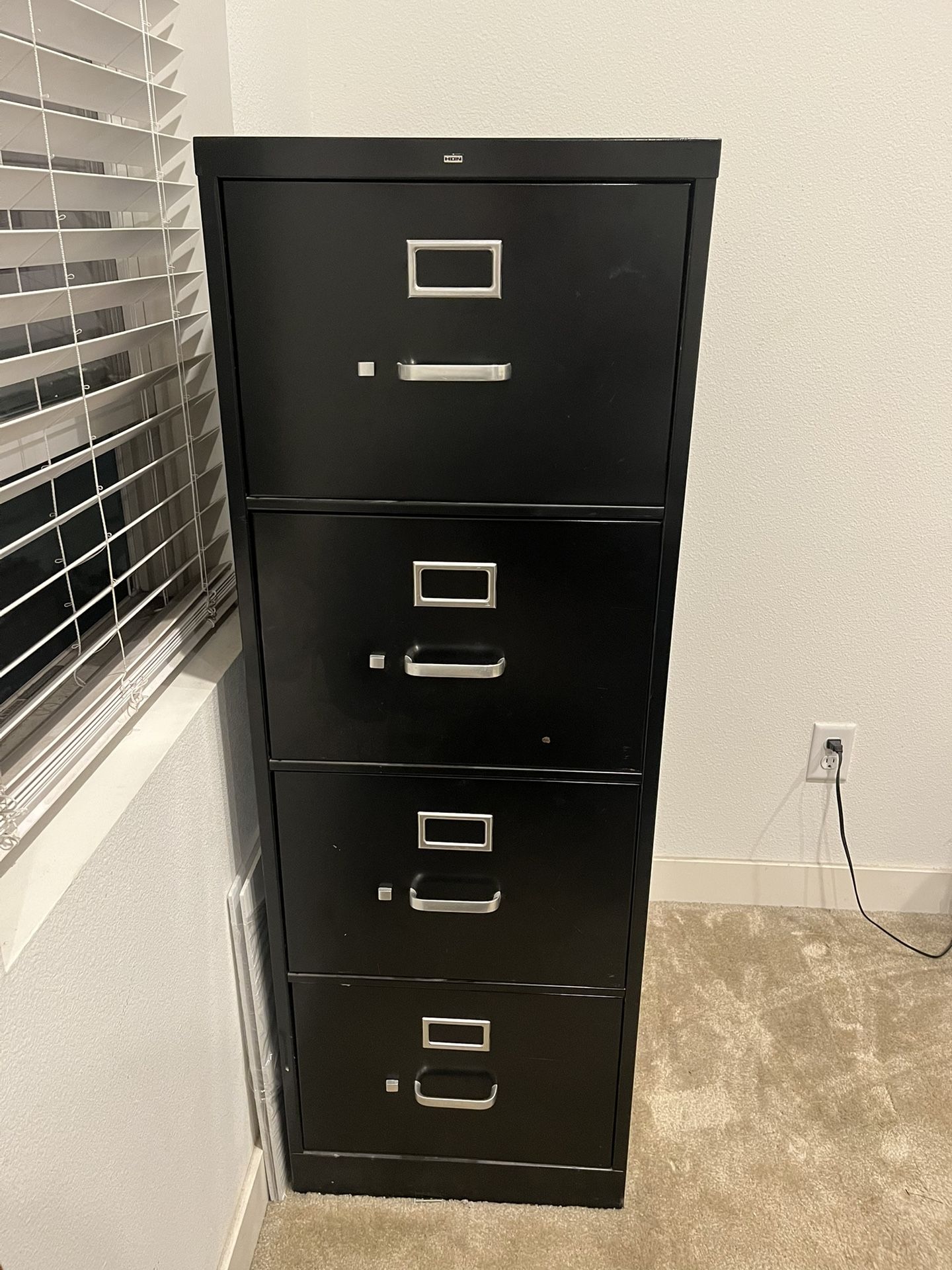 4 Drawer File Cabinet