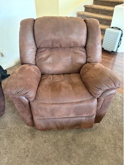 Recliner and Sofa