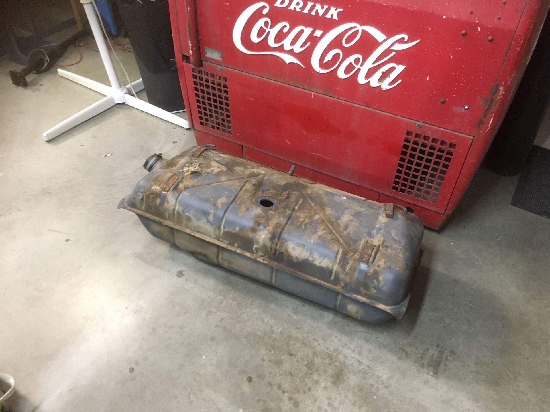 VW Bay window bus gas tank