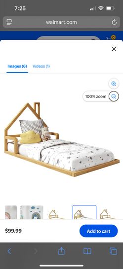 Floor/twin/montessori Inspired Casita Bed