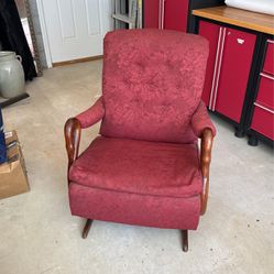 FREE.   Vintage Rocking chair  Really Sturdy!!