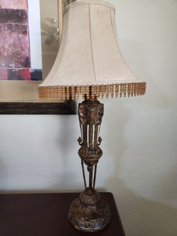 Vintage Elephant Table Lamp