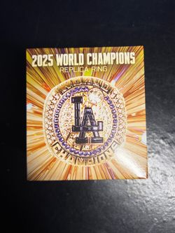 LA Dodgers 2025 World Champions Ring