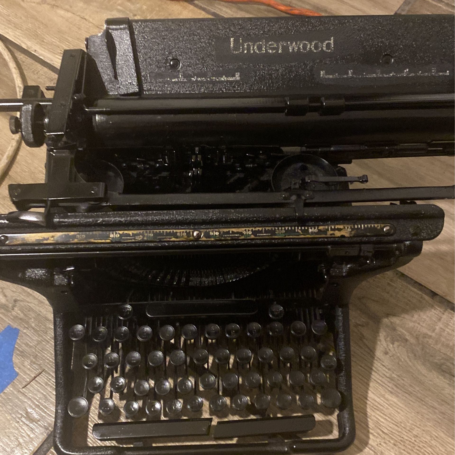 Underwood Type Writer Antique Antiques