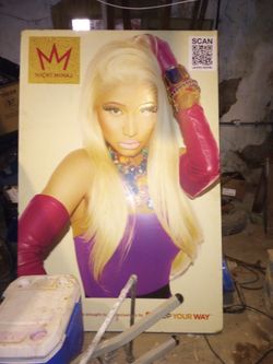 Giant Poster Of Nicki Minaj