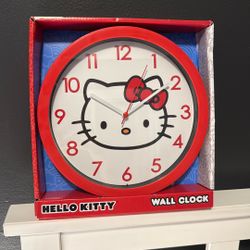 Hello Kitty Wall Clock 
