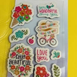 Hello Beautiful 10pc Stamp Set