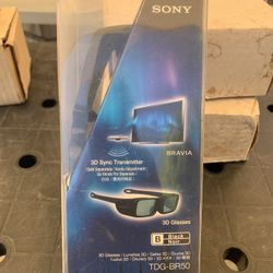 Sony TDG-BR50 3D Glasses New