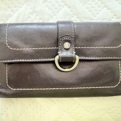 Fossil Trifold Leather Wallet