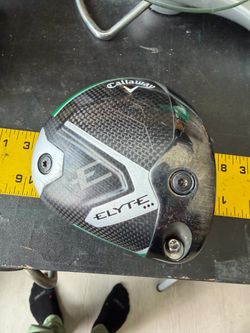 Callaway Elyte Triple Diamond 💎 10.5  Driver Head Only