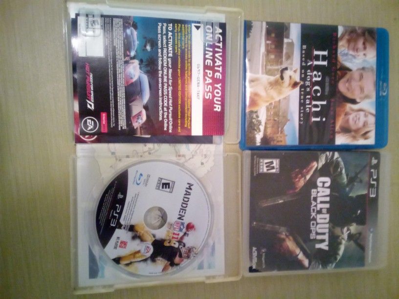 Blu-ray PS3 Games