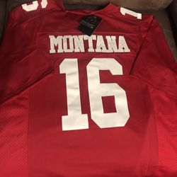 49ers Joe Montana Jersey ( All Size’s )
