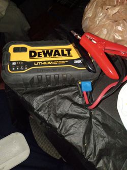 DeWalt portable jumper cables