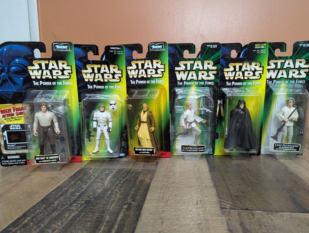 Star Wars Action Figures - The Power Of The Force Series 