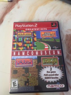 PS2 Namco museum