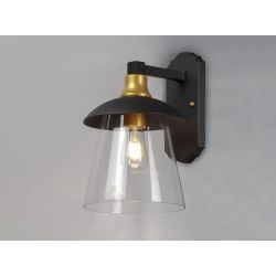 MAXIM LIGHTING Crib LED Light Outdoor Wall Lantern Lamp 10316CLBZGLD