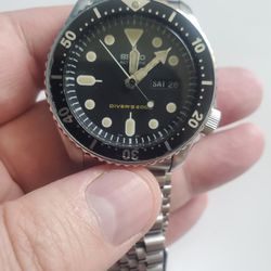 Seiko Men's Automatic Divers watch SKX007 with Jubilee Bracelet