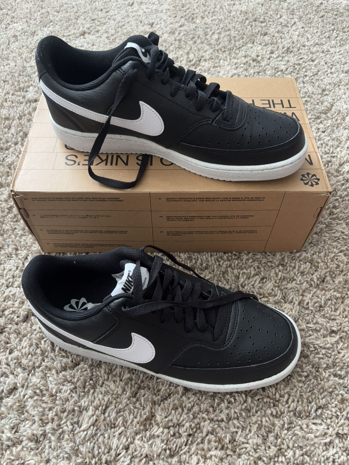 Shoes Nike Court Vision Low β Size 8 US