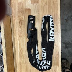 Kryptonite  bicycle chain lock