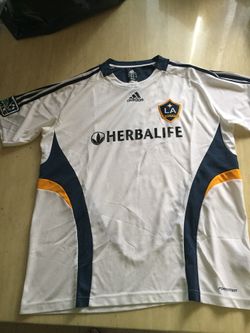 Authentic Adidas LA Galaxy jersey in XL