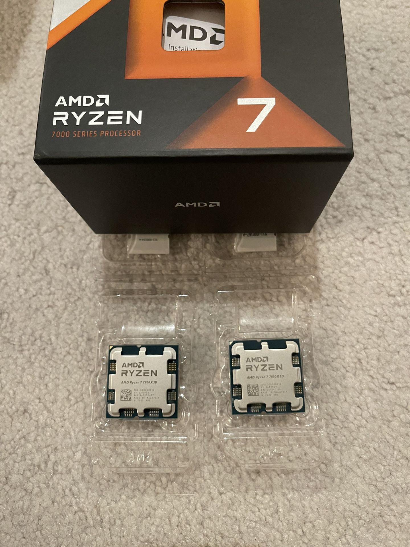 Ryzen 7 7800x3d Am5 For Gaming PC Parts For Sale