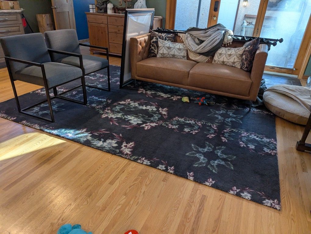 Modern Vintage Floral Area Rug From CB2