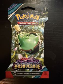 2024 Pokemon Twilight Masquerade Sleeved Booster Pack - Sinistcha Art