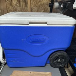 Coleman Cooler With Wheels