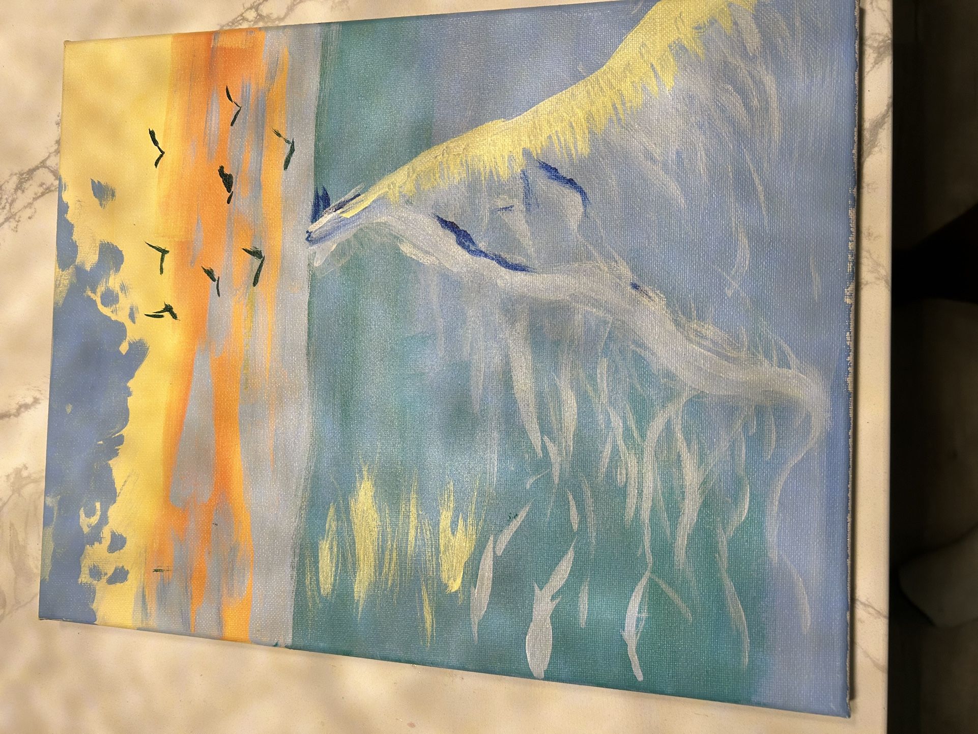 Original Sunset Painting