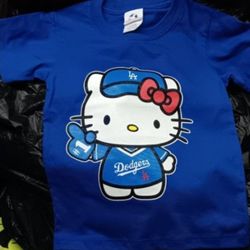 Kids Hello Kitty Dodger Shirts