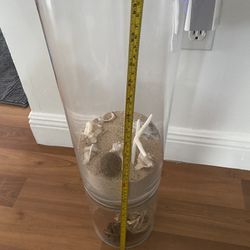 Glass Hurricane - 2ft Tall