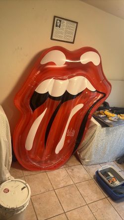 Rolling Stones pool inflatable floaty swimming