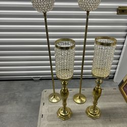 Gold Centerpieces 