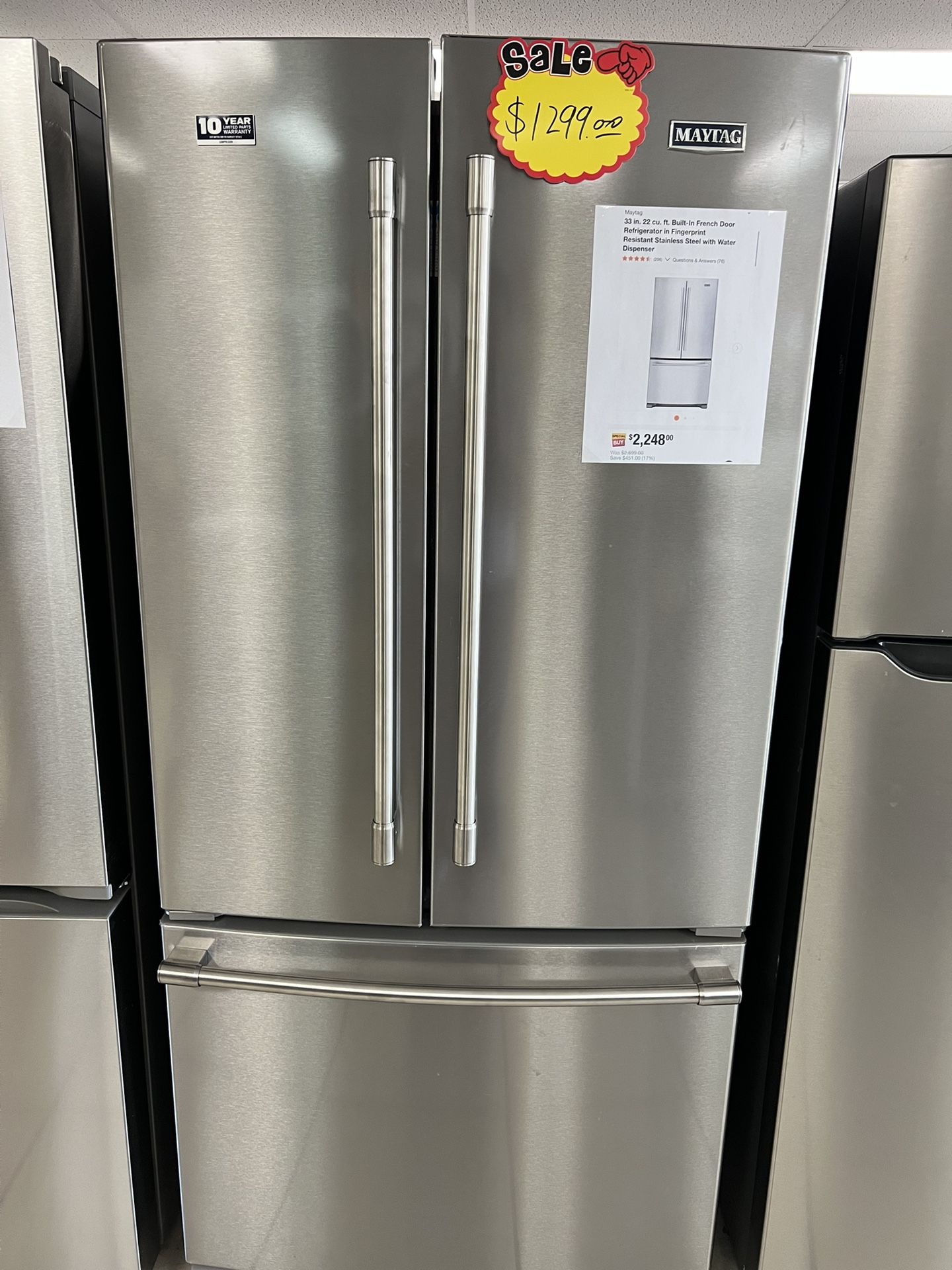 Maytag refrigerator MRFF5033PZ02