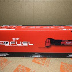 New Milwaukee M12 FUEL Oscillating Multi Tool (tool Only)