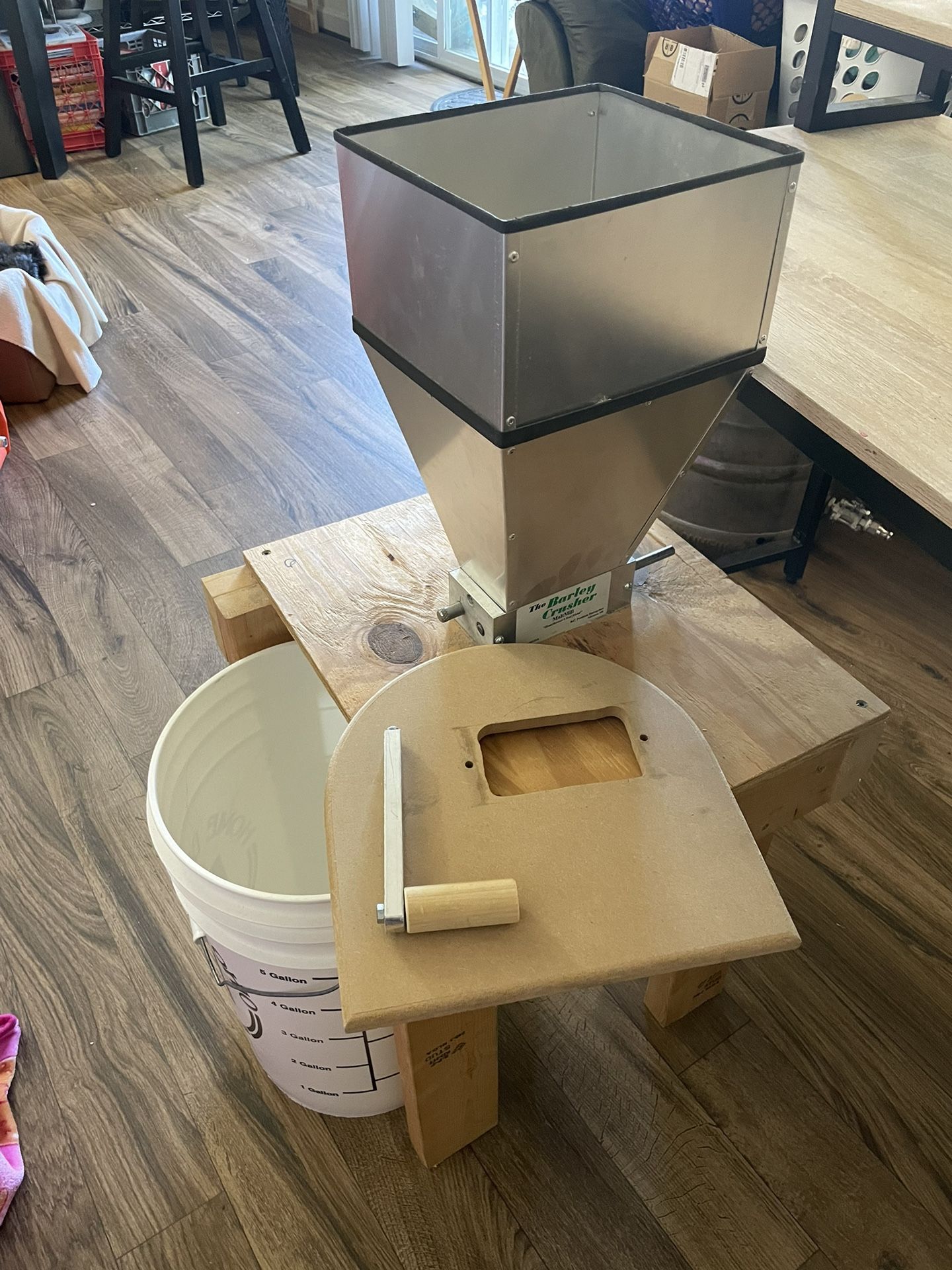 The Barley Crusher Grain Mill