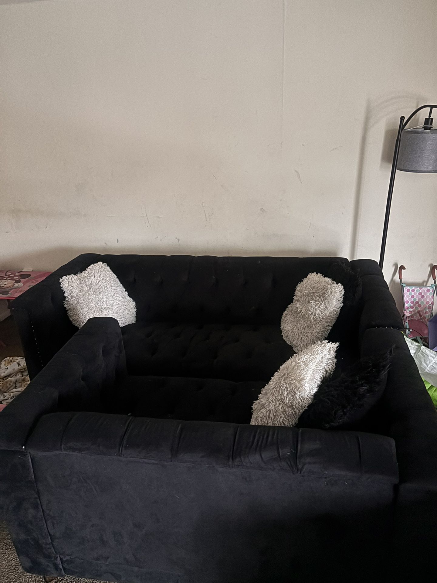 Black Couches